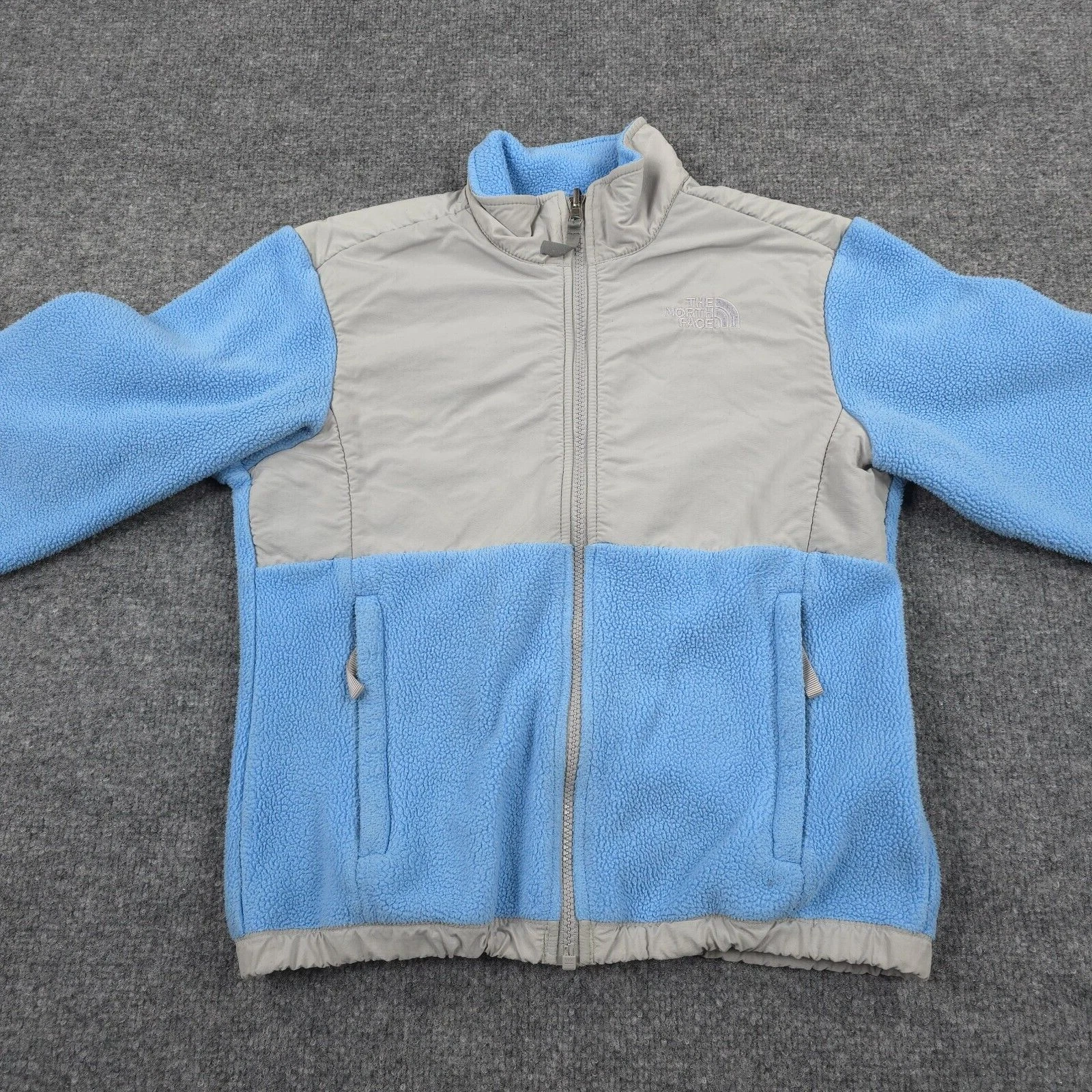 north-face denali fleece hike climb camp outdoors jacket