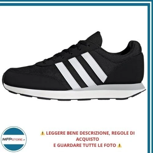 Adidas Run 60s 3.0 Sneakers Uomo Comfort Sportivo N° 47 1 3 CON DIFETTO