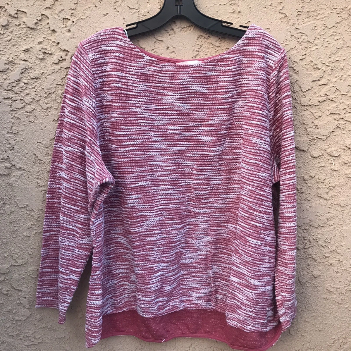 H and m pink sweatshirt sale