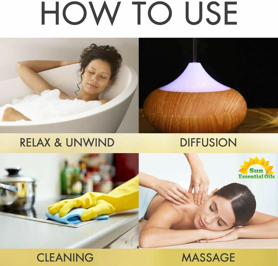 Best Lavender Essential Oil 100% Purely Natural Therapeutic Grade 4oz - Image 2 of 4