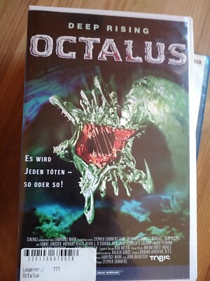 VHS Rarität: OCTALUS - DER TOD AUS DER TIEFE (1998) DEEP RISING