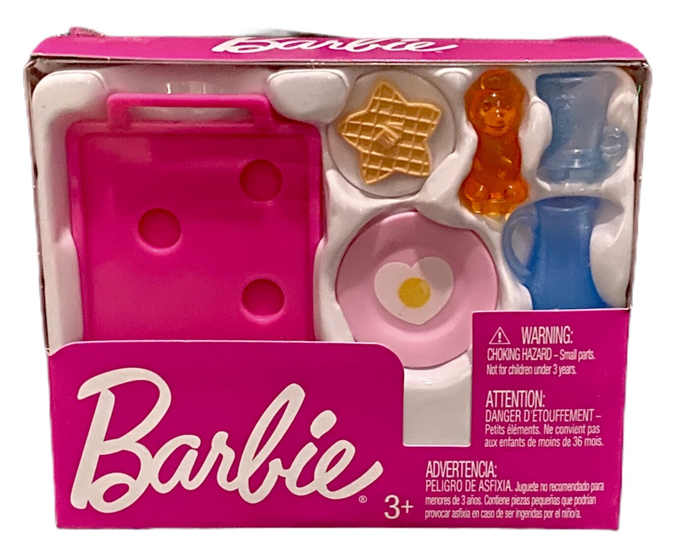 barbie plate set