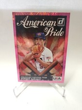 2019 Panini Donruss - American Pride Pink Firework #AP26 Parker Caracci (RC)