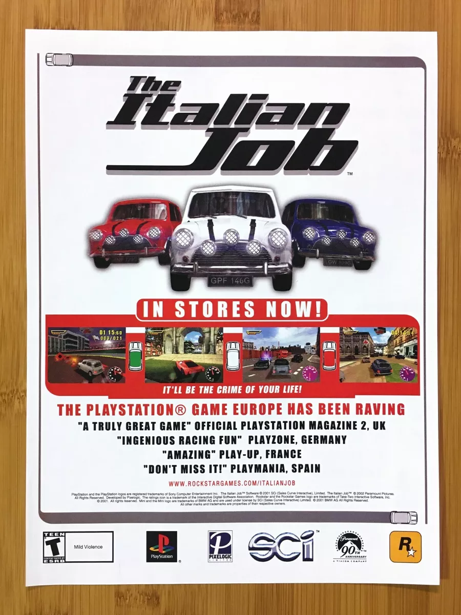 The italian job ps1 2025