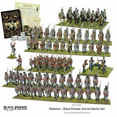Black Powder 2nd Edition 301510002 Waterloo (Starter Set) Napoleonic Wars NIB