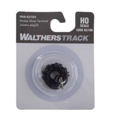 Walthers Code HO Code 83 or 100 Nickel Silver Terminal Joiners - 948-83103