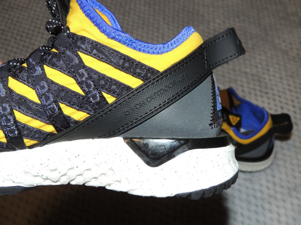New Nike ACG React Terra Gobe Yellow Black Blue Youth Sneakers  Sz4.5 BV6344-700 New Nike ACG React Terra Gobe Yellow Black Blue Youth  main image 4