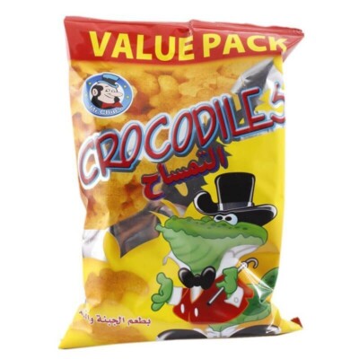 Mr.Chips Crocodile Pizza And Cheese 18 Gram (15 Pack)