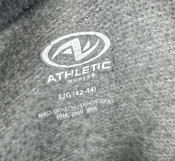 Толстовка большая флисовая Athletic Works Race Day Old Skool Productions - Изображение 3 из 3