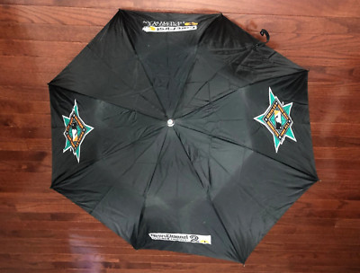 1993 BALTIMORE ORIOLES MLB ALL STAR GAME UMBRELLA VINTAGE NEWS CHANNEL 2 BLACK e