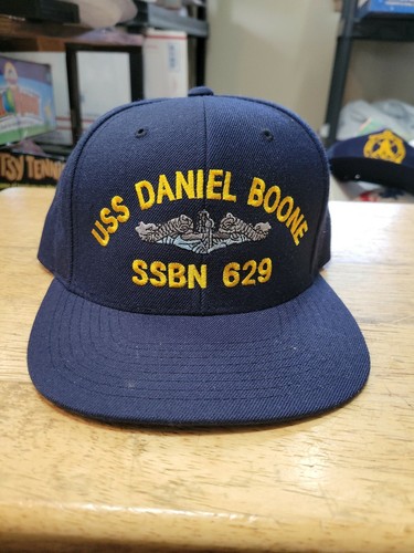 USS DANIEL BOONE SSBN 629 ADJUSTABLE HAT