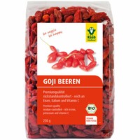 Raab Bio Goji Beeren 250G, Ungeschwefelt, Ohne ZusäTze, Wolfsbeere