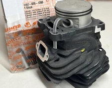 STIHL OEM CYLINDER WITH PISTON KIT 1147 020 1200 FOR MS500i MS500i-R 500 ( 54mm