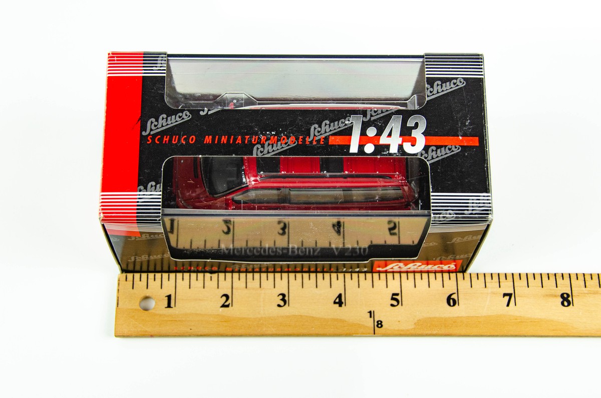 Schuco 1/43 Mercedes-Benz V230 Red Diecast Model Car | eBay