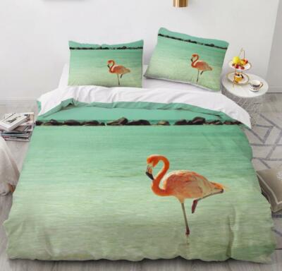 3D Sea Firebird ZHUC812 Bett Kissenbezüge Decke Bettdecke Abdeckung Set Zoe