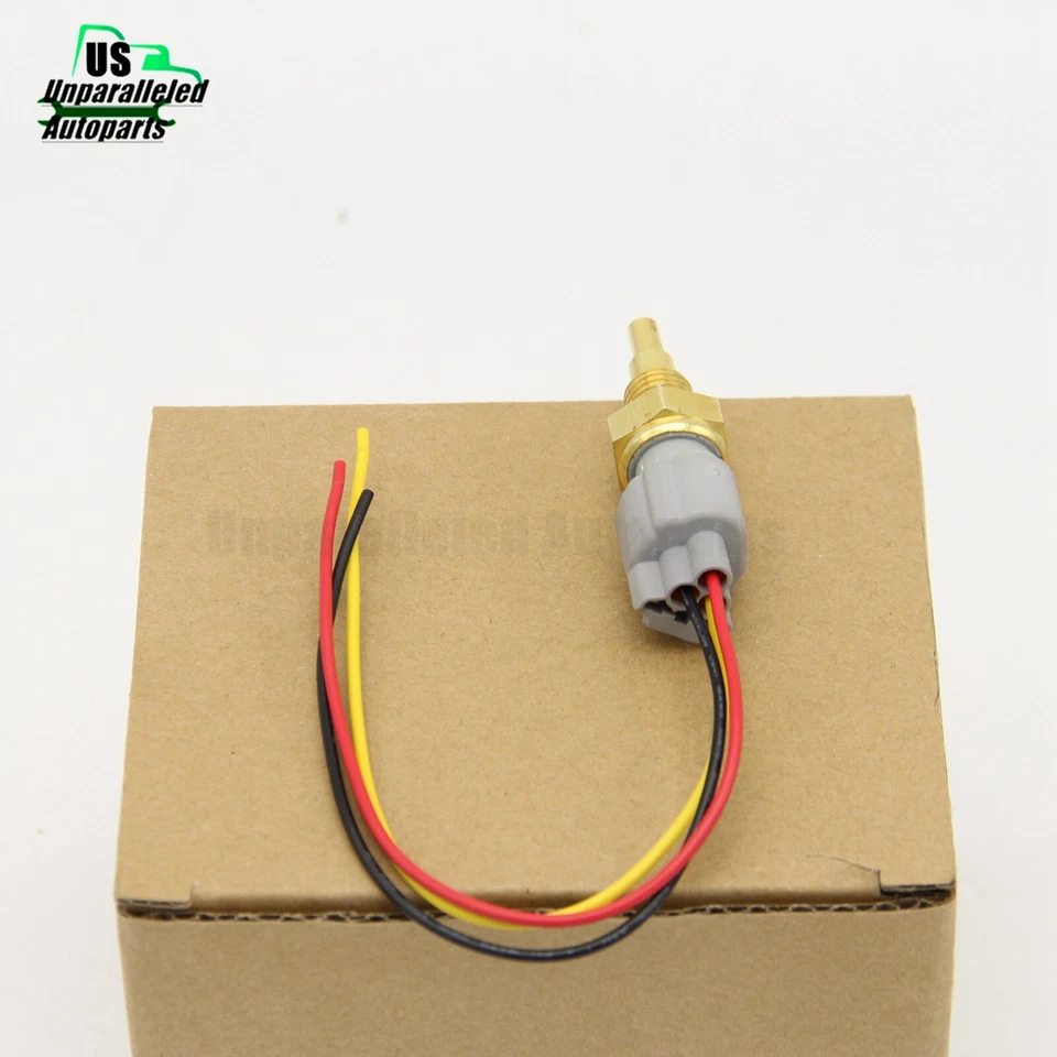 Coolant Temperature Sensor and Connector Fits 01-2005 Toyota Yaris 894221601 US - Image 3 of 4