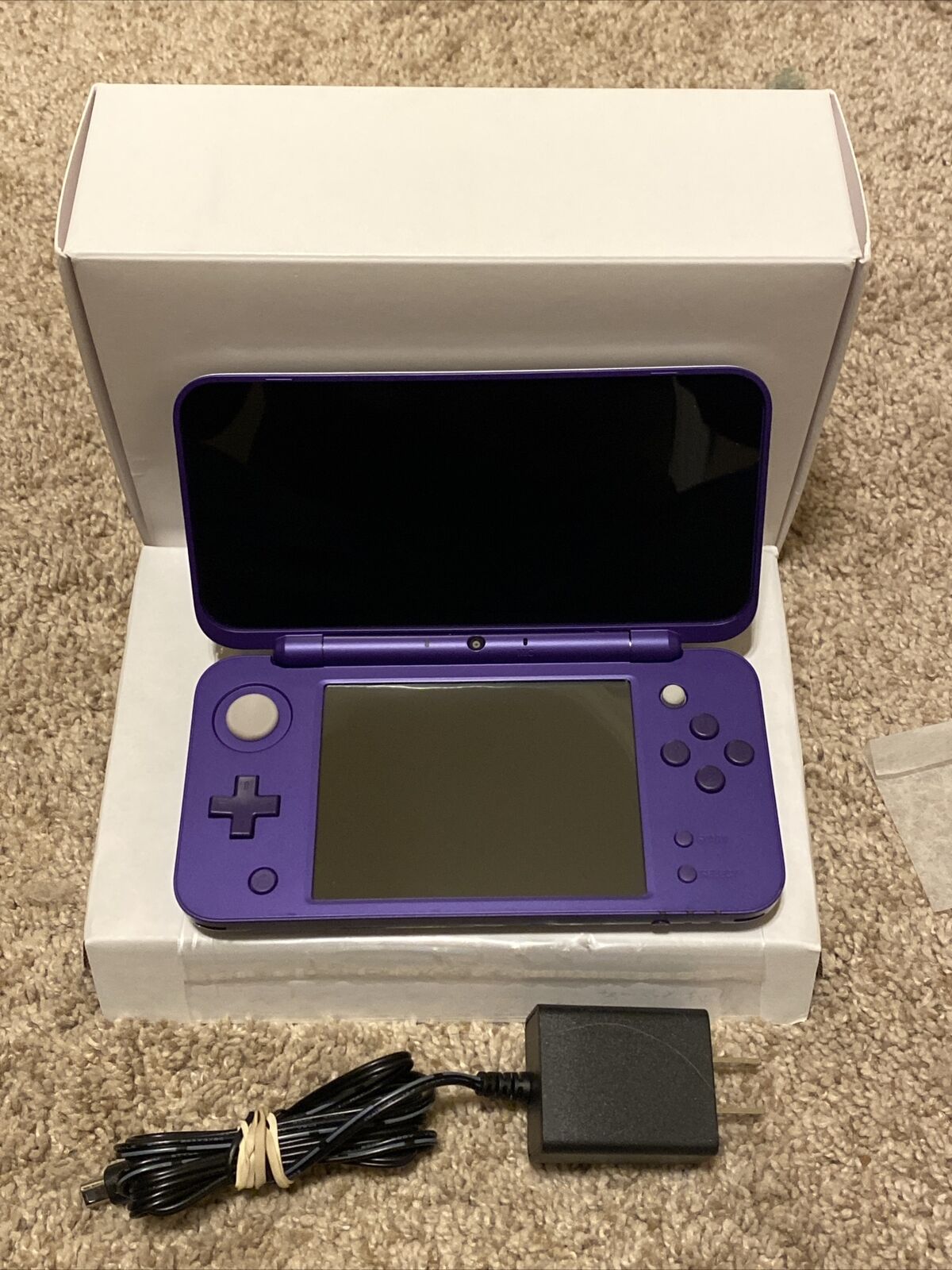 Nintendo 2DS XL Purple &amp; Silver - By GameStop - FAST | eBay