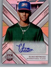 Elias Reynoso 2018 Panini Elite Extra Edition #194 Autograph Auto RC  INTL