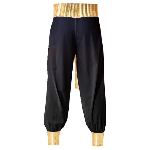Men's Arabian Prince Costume Set Braided Trimming Vest Harem Pants Halloween - Picture 18 of 111