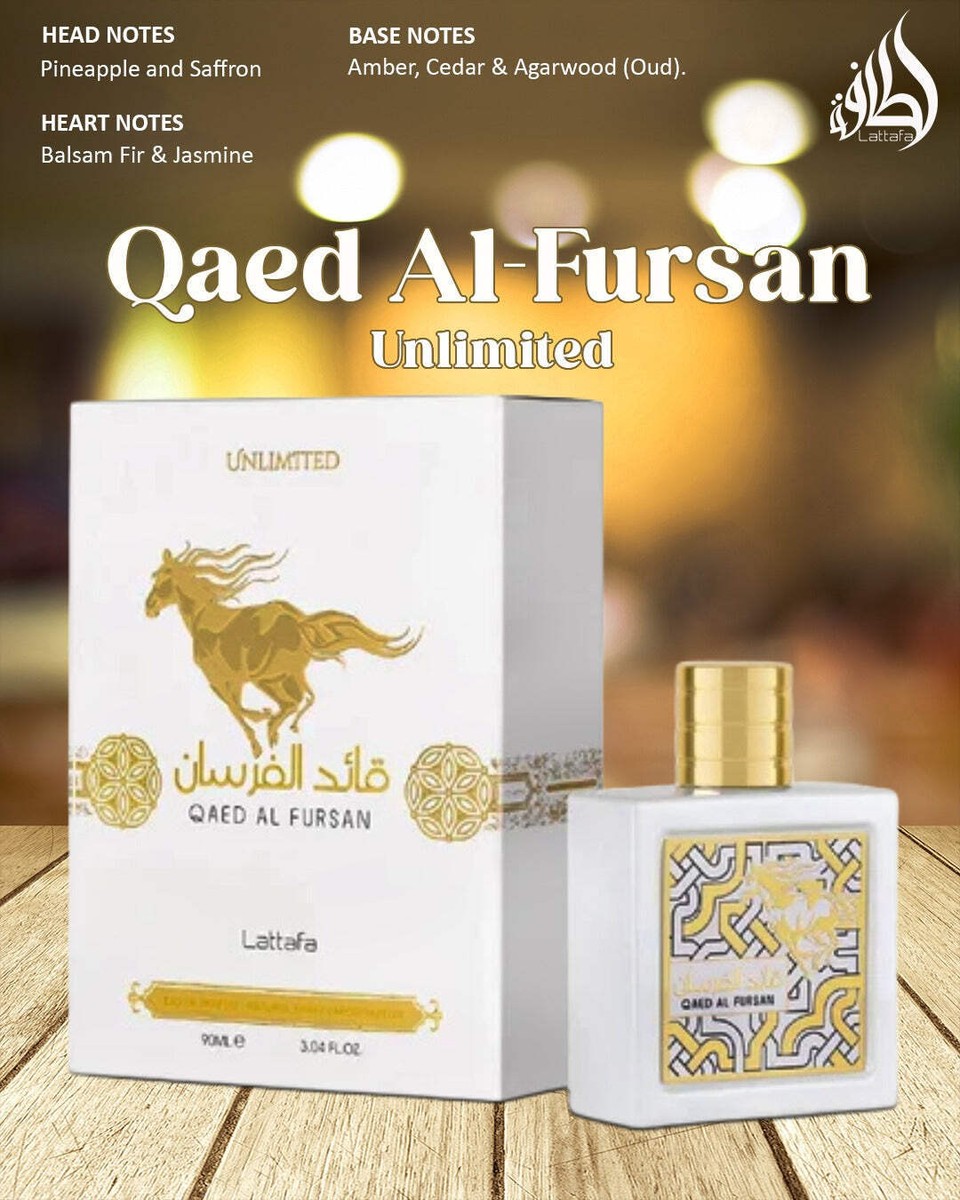 ラタファ Qaed Al Fursan Unlimited 香水 Lattafa Qaed Al Fursan Unlimited Eau de Parfum | Deloox.com