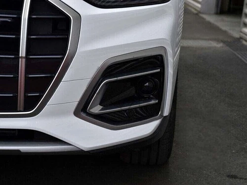 For Audi Q5 2021-2024 Front Bumper Fog Light Cover Grille Trim W/ Chrome 2Pcs - Picture 9 of 11