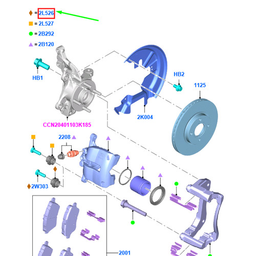 Ford Fiesta MK6 Full Brake Kit – Front 2 Discs & Pads + Rear Shoes & Fitting Kit – 258mm Vented