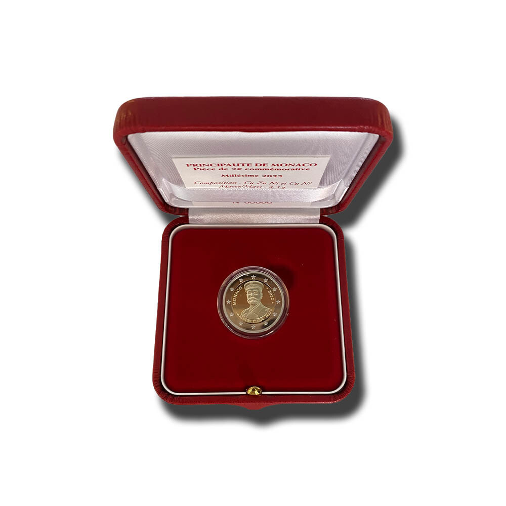 Piece De 2 Euro De Monaco 2022 Monaco - 2 Euro Coin Commemorative 100th Ann Death of Prince Albert I  Proof | eBay