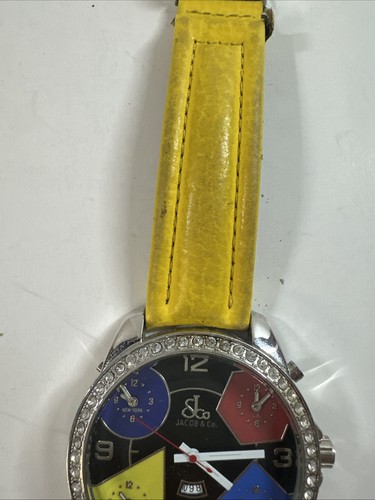 Jacob & Co Five Time Zones Watch Stainless Steel (read Description) - Picture 12 of 15