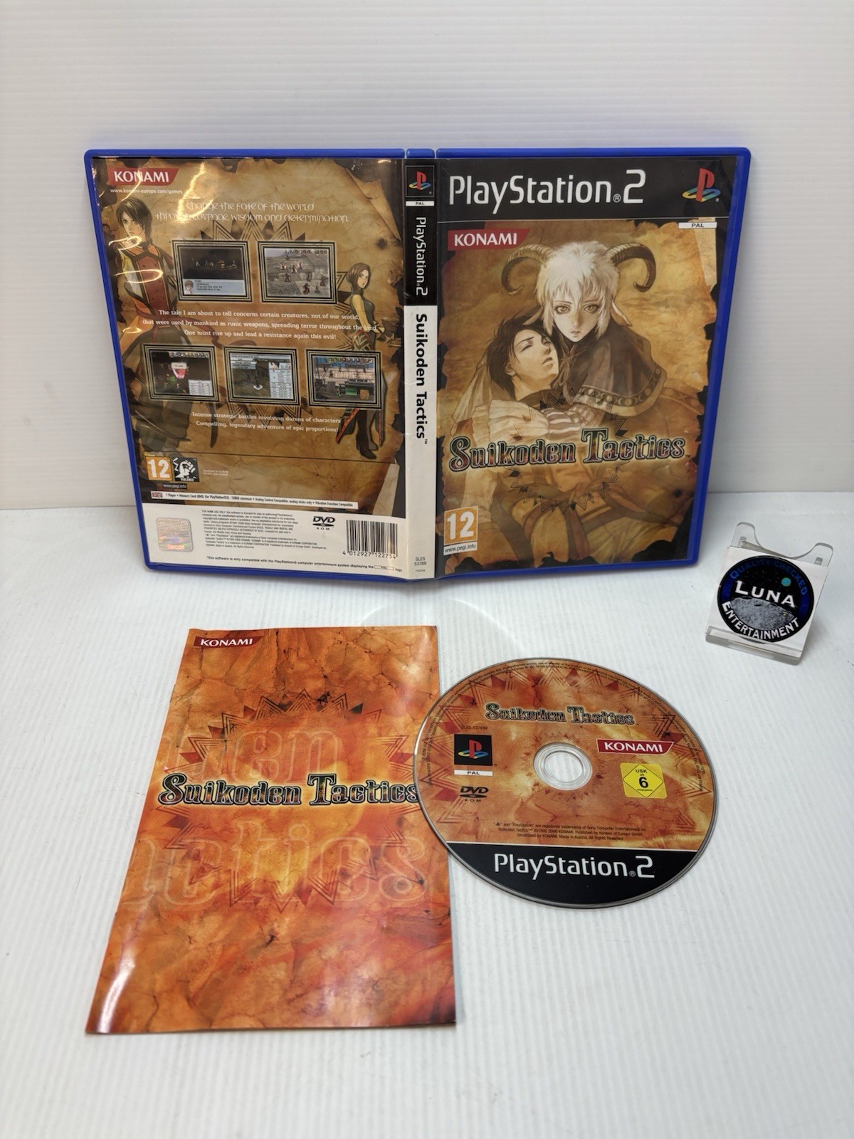 Suikoden Tactics - Sony Ps2 Game - Complete VGC PAL