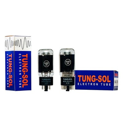 Tung-Sol 6L6GC ''STR''  Factory Platinum Matched Pair