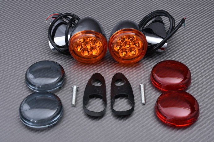 Clignotants Road Glide FLTRXS Résout Problème Humidité et Optique Moto Abîmée
