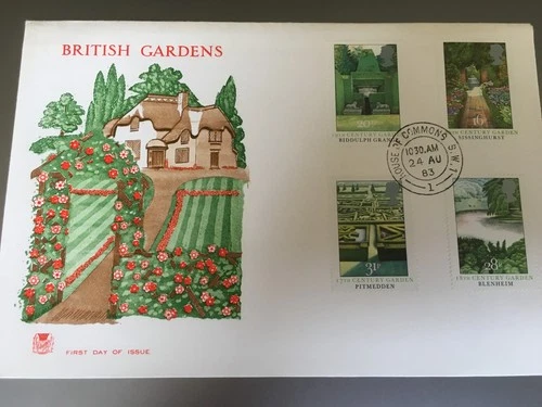 GB STAMPS RARE FIRST DAY COVER 1983 GARDENS HOUSE OF COMMONS CDS