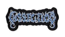 Dissection Sew-on Patch | Swedish Melodic Black-Death Black Metal Band Logo