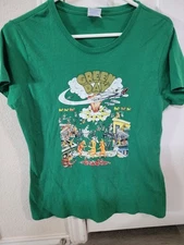 Green Day Dookie Album VTG T-shirt Green Size Medium M