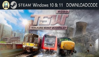 NEU PC Computer Spiel Train Sim World 2020 für Windows 10 11 STEAM Downloadcode