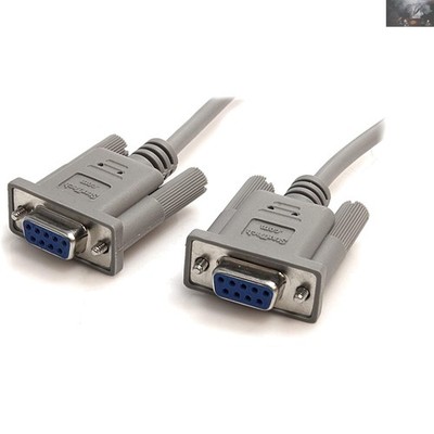 DB-9 Female to Female 10ft RS232 Modem Cable - Reliable Data Transfer Solution