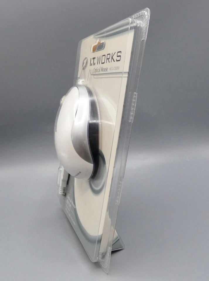 I.T. Works Optical Mouse MCO-7200W USB/PS2 Combo 800DPI – New & Sealed - Image 3 of 4