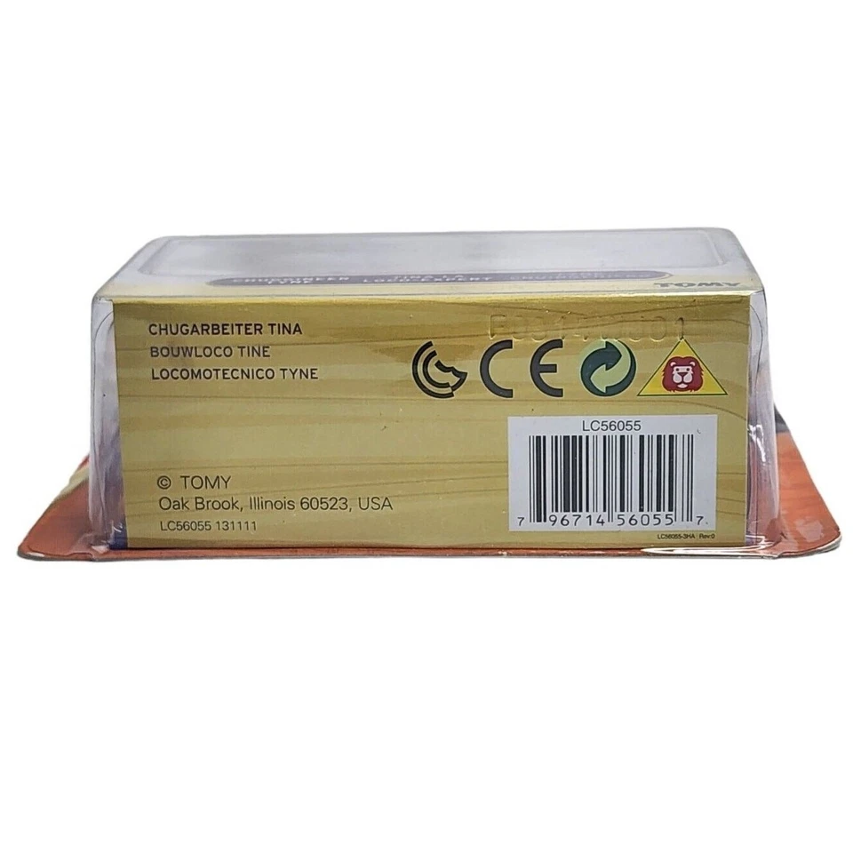 Motor de tren Tyne ferroviario de madera Chuggington TOMY LC56055 nuevo en paquete Foto 3 de 3
