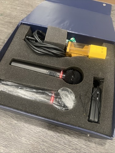 karaoke japon sony japan wireless & wire microphone whm-308 vtg rare unique - Afbeelding 2 van 14