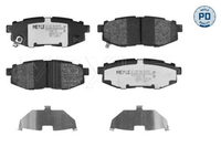 Meyle BremsbelÄGe Passend FüR Subaru BRZ ZC6 Forester SJ Legacy BR BM Tribeca B