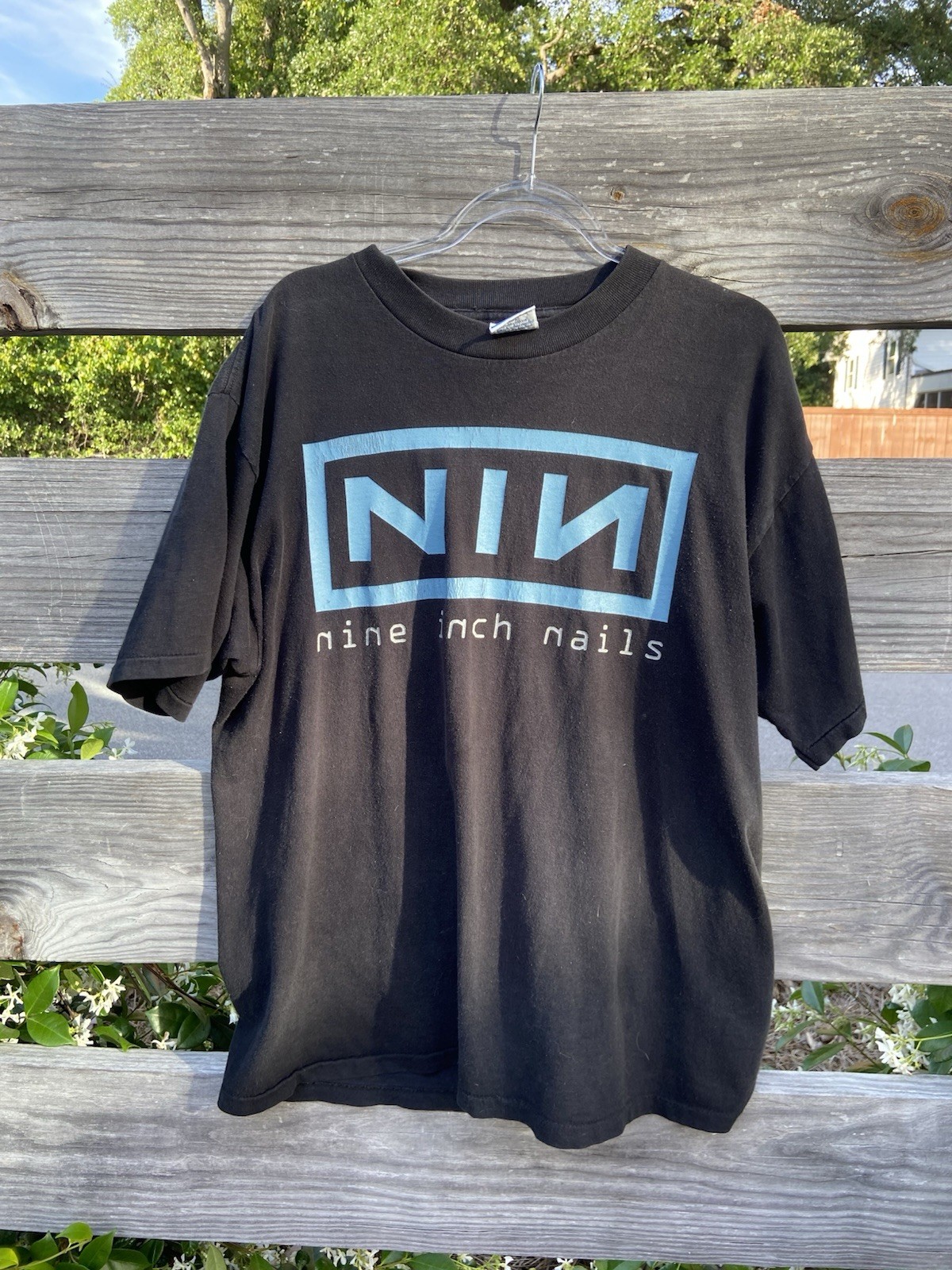 Vintage Nine Inch Nails T Shirt 1995 Nothing XL Trent Reznor Single Stitch