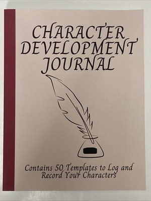 (NEW) Characters Development Journal Contains 50 Templates To Log (Paperback 202