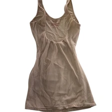 Assets Spanx Bodysuit Womens Small Tan Red Hot Label Body Slimmer Shapewear