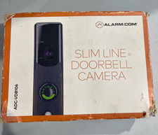 ADC Slim line wifi video doorbell camera ADC-VDB106 Never Used
