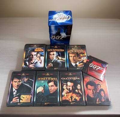 7 DVD The James Bond Collection - 2002 Special Edition 007 Box Set