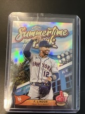2024 Topps Chrome - Summertime in the Park Francisco Lindor #SITP-2