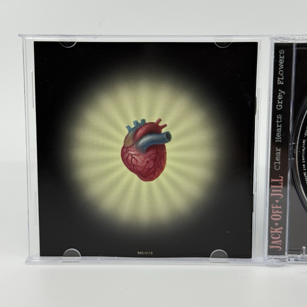 Clear Hearts Grey Flowers by Jack Off Jill (CD, Jul-2000, Risk