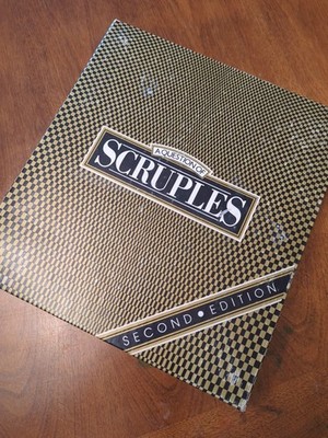 Milton Bradley Vintage Game A Question Of Scruples Second Edition 1987