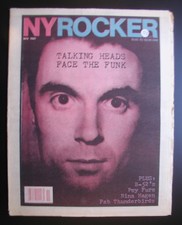 New York Rocker. November 1980. Talking Heads, B52's, Pschedelic Furs etc