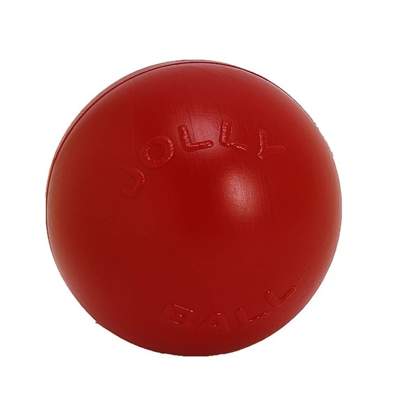 Jolly Pets Push-N-Play Hundespielzeug, Ball, 35 Cm, Rot, Red, 14-image